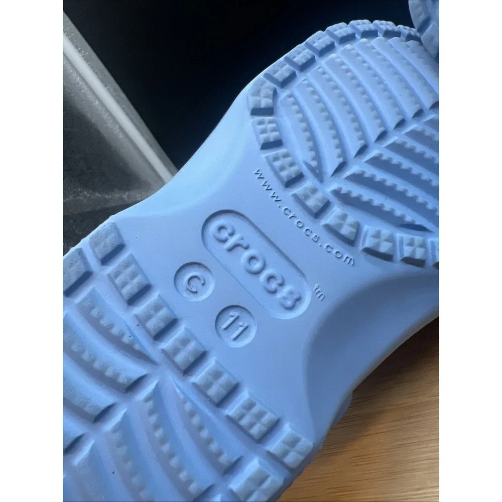 Crocs Disney Lilo and Stitch Blue Clog Shoe Unisex Childrens Size 11 - Picture 9 of 9